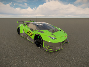Lambo rghini Huracan GT3 EVO 3D Model