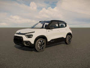 Citroen C3 2023 3D Model
