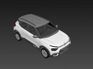Citroen C3 2023 3D Model