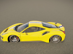 Ferrari 488 Pista Modèle 3D