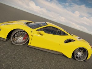 Ferrari 488 Pista Modèle 3D