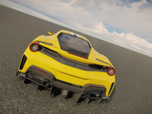 Ferrari 488 Pista Modèle 3D