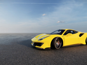 Ferrari 488 Pista Modèle 3D