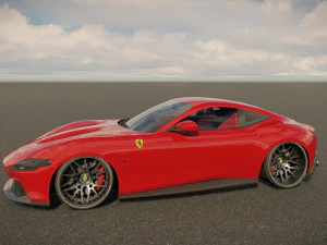 Ferrari Roma 3D Model