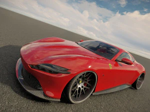 Ferrari Roma 3D Model