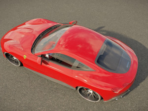 Ferrari Roma 3D मॉडल