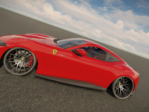 Ferrari Roma 3D मॉडल