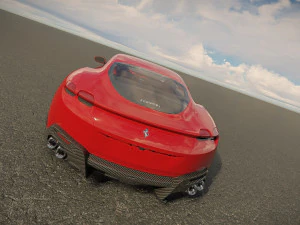 Ferrari Roma 3D Model