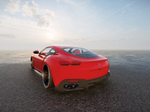 Ferrari Roma 3D मॉडल