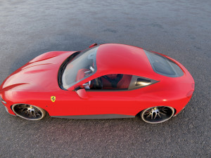 Ferrari Roma 3D मॉडल
