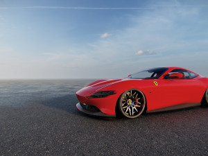 Ferrari Roma 3D मॉडल