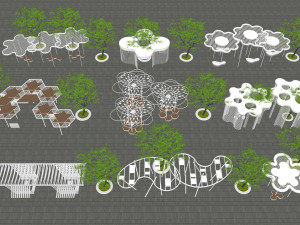 Outdoor shade Collection Modelo 3D
