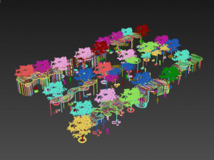 Outdoor shade Collection Modelo 3D