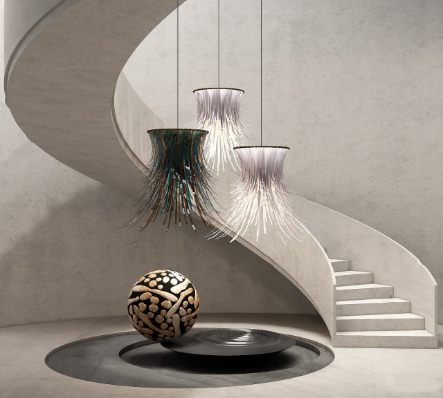 Stairs collection 3D Модель .c4d .max .obj .3ds .fbx .stl .blend 