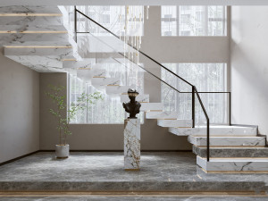 Stairs collection 3D Модель