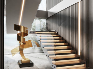 Stairs collection 3D Модель