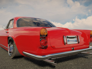 Maserati 3500GT 3D Модель