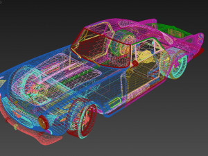 Maserati 3500GT 3D Модель