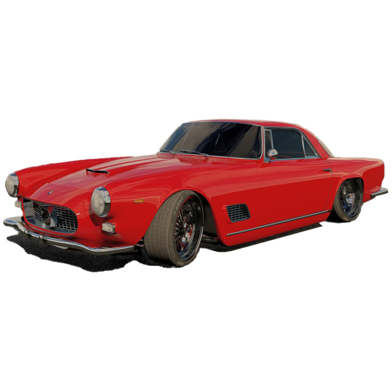 Maserati 3500GT 3D Модель .c4d .max .obj .3ds .fbx .stl .blend 