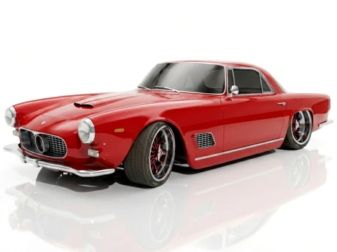 Мазерати 3500GT 3D Модель