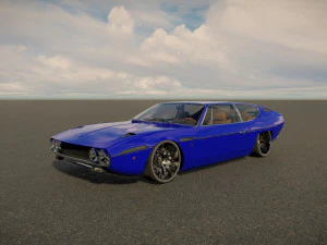 Lambo rghini Espada Bertone 1986 3D Model