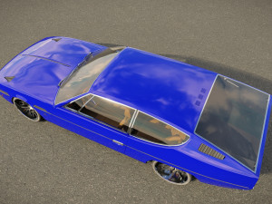Lambo rghini Espada Bertone 1986 Model 3D
