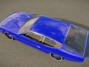Lambo rghini Espada Bertone 1986 3D Model