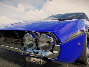Lambo rghini Espada Bertone 1986 3D Model