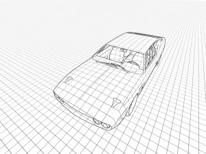 Lambo rghini Espada Bertone 1986 Model 3D