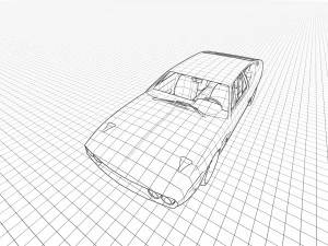 Lambo rghini Espada Bertone 1986 3D Model