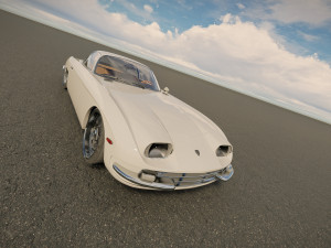 Lambo rghini 350 GT 3D-Modell