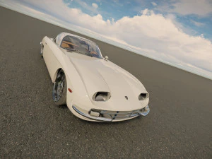 Lambo rghini 350 GT 3D Model