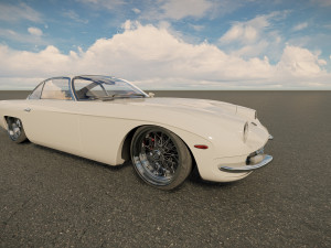 Lambo rghini 350 GT 3D-Modell