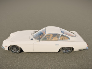 Lambo rghini 350 GT 3D-Modell