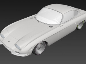 Lambo rghini 350 GT 3D-Modell