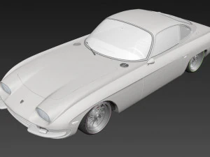 Lambo rghini 350 GT 3D Model