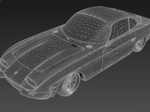 Lambo rghini 350 GT 3D Model