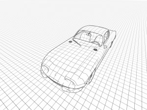 Lambo rghini 350 GT 3D-Modell