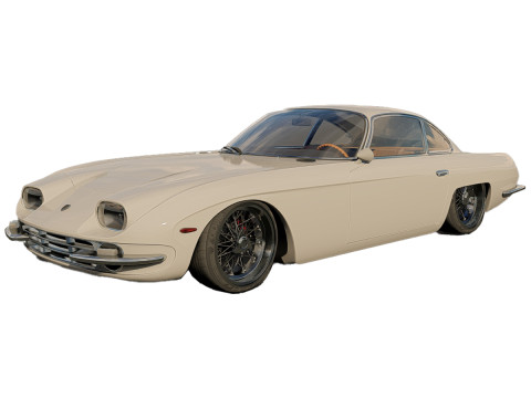 Lambo rghini 350 GT Modelo 3D