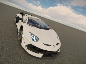 Lambo rghini Aventador SVJ 3D Model