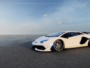 Lambo rghini Aventador SVJ 3D Model