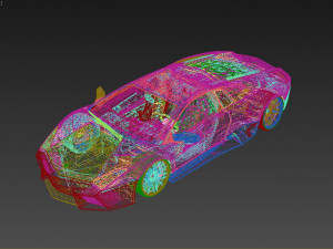 Lambo rghini Reventon Modelo 3D