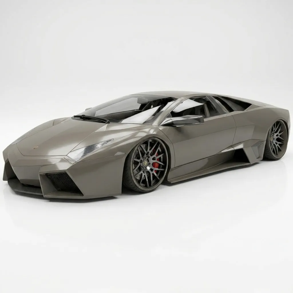 Lambo rghini Reventon 3D Model .c4d .max .obj .3ds .fbx .stl .blend 