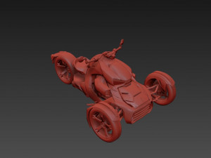 BRP Can Am Ryker 3D Model