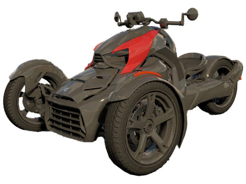 BRP Can Am Ryker 3D Model