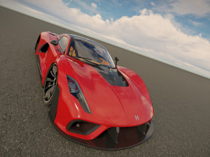 Hennessey Venom F5 3D Model