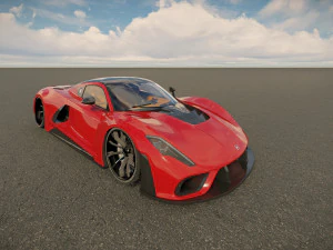 Hennessey Venom F5 3D Model
