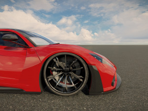 Hennessey Venom F5 3D Model