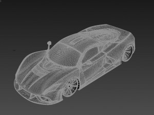 Hennessey Venom F5 3D Model