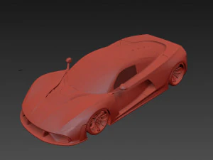 Hennessey Venom F5 3D Model